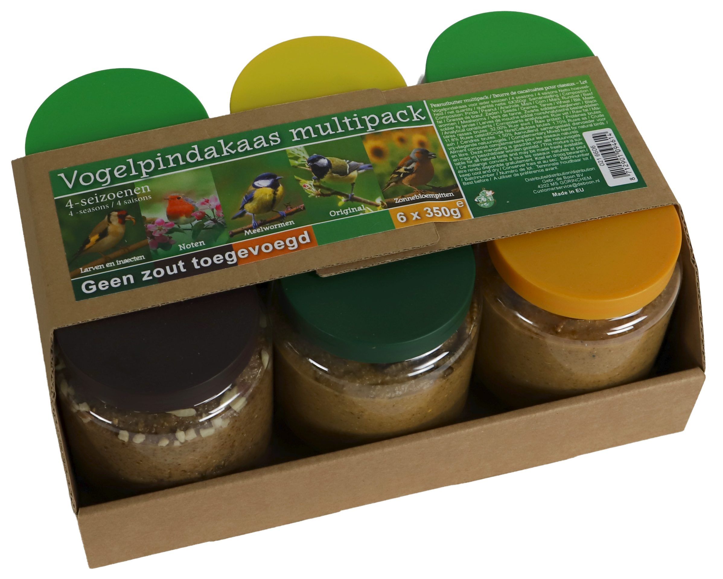 de Boon - Vogelpindakaas Multipack