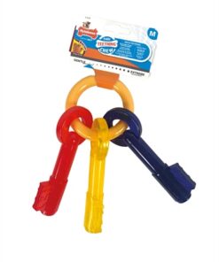 NYLABONE PUPPY CHEW BIJTSLEUTELS BACONSMAAK