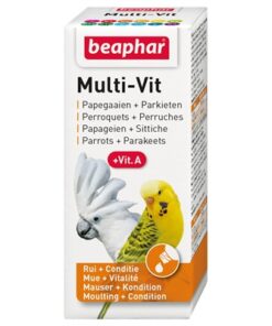 BEAPHAR MULTI-VIT PAPEGAAI EN GROTE PARKIETEN