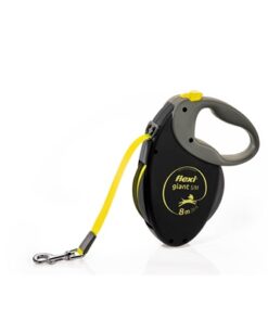 FLEXI ROLLIJN GIANT TAPE NEON ZWART / GEEL