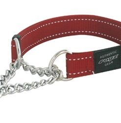 ROGZ FOR DOGS LUMBERJACK HALFSLIP HALSBAND ROOD