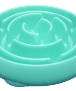 SLO-BOWL FEEDER DROP TEAL LICHTBLAUW