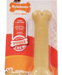 NYLABONE DURA CHEW PINDAKAAS VOOR HARDE BIJTERS HYPOALLERGEEN