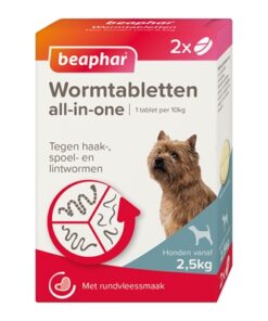 BEAPHAR WORMTABLET ALL-IN-ONE HOND
