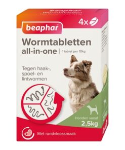 BEAPHAR WORMTABLET ALL-IN-ONE HOND