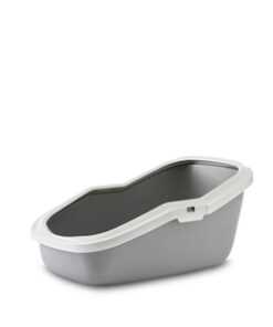 SAVIC KATTENBAK ASEO GRIJS / WIT