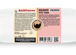 BARFMENU KALKOEN HONDENVOER