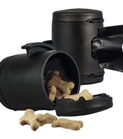 FLEXI POEPZAK / SNACKBOX ZWART