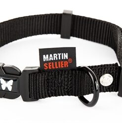 MARTIN HALSBAND VERSTELBAAR NYLON ZWART