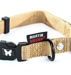 MARTIN HALSBAND VERSTELBAAR NYLON BEIGE