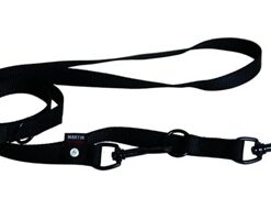 MARTIN HONDENRIEM MULTIPURPOSE NYLON ZWART