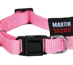 KATTENHALSBAND NYLON UNI ROZE