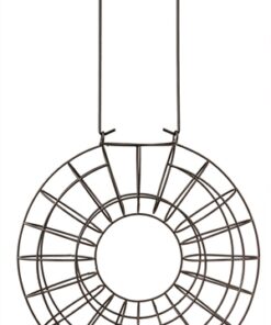 TRIXIE VETBOLHOUDER ROND METAAL ZWART