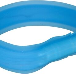 TRIXIE LICHTGEVENDE HALSBAND HOND USB FLASH LIGHT OPLAADBAAR BLAUW