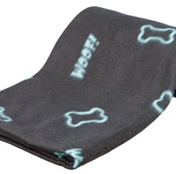 TRIXIE BARNEY FLEECE HONDENDEKEN GRIJS