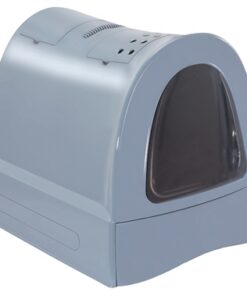 IMAC KATTENBAK ZUMA MET SCHUIFLADE BLAUW