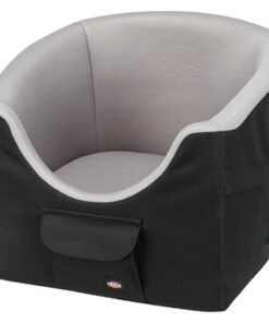 TRIXIE HONDENMAND AUTOSTOEL ZWART / GRIJS