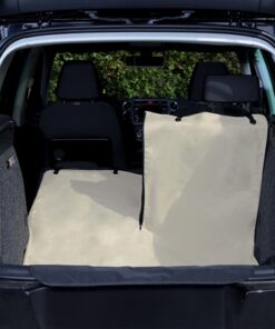 TRIXIE AUTODEKEN KOFFERBAK BEIGE / ZWART
