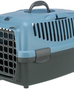 TRIXIE REISMAND CAPRI DONKERGRIJS / PASTELBLAUW