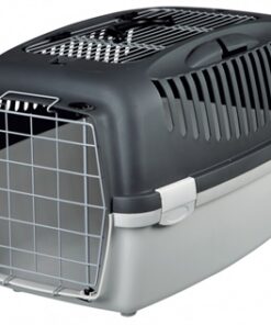 TRIXIE REISMAND CAPRI OPEN TOP LICHTGRIJS / DONKERGRIJS