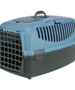 TRIXIE REISMAND CAPRI DONKERGRIJS / PASTELBLAUW