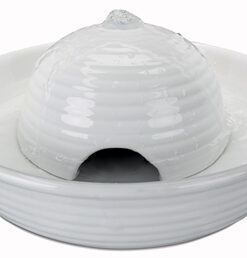 TRIXIE VITAL FLOW MINI KERAMISCHE DRINKFONTEIN WIT