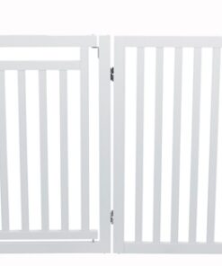 TRIXIE HONDENHEK MET DEUR WIT