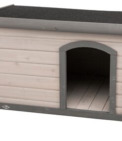 TRIXIE NATURA HONDENHOK CLASSIC PLAT DAK GRIJS