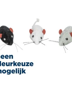 TRIXIE PLUCHE MUIZEN ASSORTI