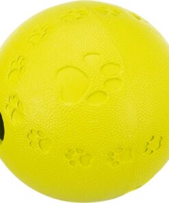 TRIXIE SNACKBAL RUBBER LIME GROEN