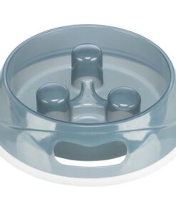 TRIXIE VOERBAK SLOW FEED KUNSTSTOF ANTI-SLIP ASSORTI