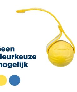 TRIXIE SPORTBAL AAN LINT TPR DRIJVEND ASSORTI