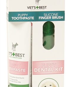 VETS BEST PUPPY TANDPASTA MET VINGERBORSTEL KIT
