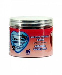 RENSKE HOND GEZONDE BELONING MINI HARTJES ZALM