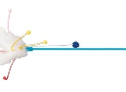 TRIXIE KATTEN SPEELSTOK MET VEREN ASSORTI