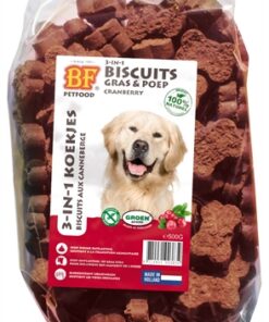 BF PETFOOD 3 IN 1 HONDENKOEKJES MET CRANBERRY
