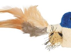 TRIXIE VOGEL MET VEREN PLUCHE