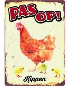 PLENTY GIFTS WAAKBORD BLIK KIPPEN