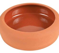 TRIXIE VOERBAK DRINKBAK AFGERONDE RAND KERAMIEK