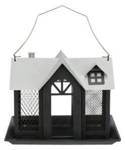 TRIXIE VOEDERHUIS VILLA METAAL ZWART