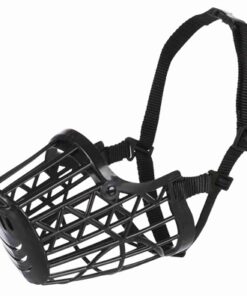 TRIXIE MUILKORF KUNSTSTOF ZWART