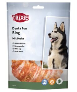 TRIXIE DENTA FUN KAUWRING KIP