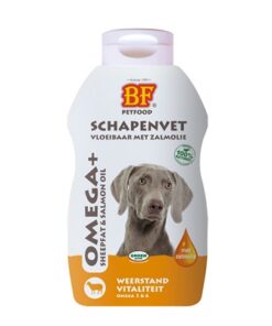 BF PETFOOD VLOEIBAAR SCHAPENVET MET ZALMOLIE