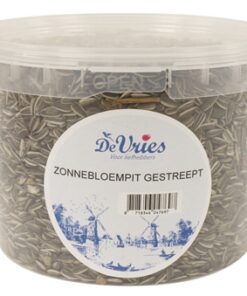 DE VRIES ZONNEBLOEMPIT GESTREEPT