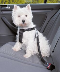 TRIXIE HONDENTUIG AUTO INCLUSIEF GORDEL ZWART