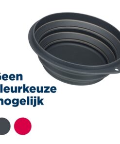 TRIXIE VOERBAK / DRINKBAK REIS SILICONEN ASSORTI