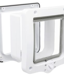 TRIXIE 4-WEG KATTENLUIK MET TUNNEL WIT