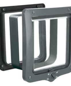 TRIXIE 4-WEG KATTENLUIK XL MET TUNNEL GRIJS