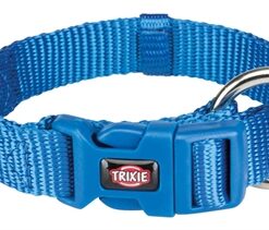 TRIXIE HALSBAND HOND PREMIUM ROYAL BLAUW