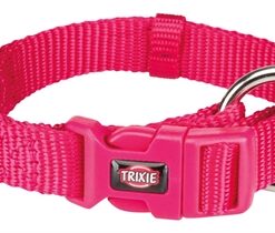 TRIXIE HALSBAND HOND PREMIUM FUCHSIA